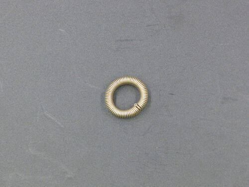 350550 * 3-1/8"- 50 Ohm Watchband Spring (Rhodium)