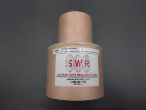 650727 * 6-1/8-50 Ohm Un-Flanged To 4-1/16-50 Ohm Un-Flanged Step Reducer